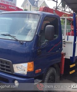 Alternative view of Bán xe tải cẩu 1.8 tấn HD65 Cẩu 4 khúc, xe vào được TP