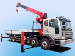 Xe tải cẩu Daewoo