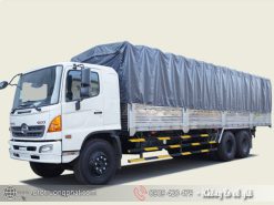 Xe Tải Hino 15 Tấn Thùng Mui Bạt FL8JTSL
