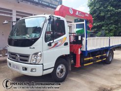 Xe cẩu Thaco Ollin 700C lắp cẩu Unic (mới)