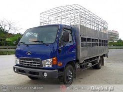 Xe tải hyundai 5.4 tấn thùng chở gia súc 2 tầng có bửng nâng - HD99