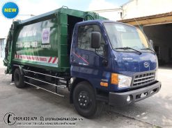Xe cuốn ép rác Hyundai 11m3 MỚI