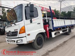 Bán xe cẩu Hino FC 6 tấn gắn cẩu Unic 340 - Đời 2017