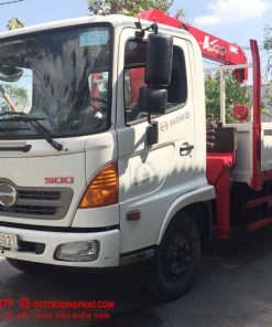 Xe cẩu Hino FC 6 tấn cẩu Unic V340 - Năm SX 2017