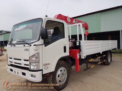 Xe tải cẩu Vĩnh Phát tải trọng 6.85 tấn lắp cẩu UNIC model URV344