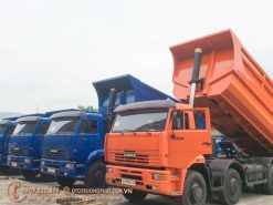Xe ben Kamaz 8x4 thùng 16- 20 khối