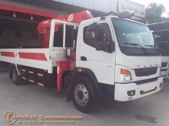 Xe cẩu Fuso Fi 5,45 tấn gắn cẩu Unic 344