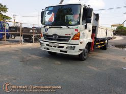 Xe cẩu Hino FC 4,6 tấn gắn cẩu Unic V370 - Xe đời 2017