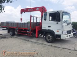 Xe tải cẩu HD210 tải 11.9 tấn gắn cẩu Unic V500 - ĐK 2017