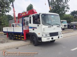 Xe cẩu Huyndai HD210 cẩu Unic 500 - Đời xe 2016