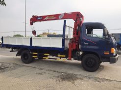 Xe cẩu Hyundai HD99 đời 2017 lắp cẩu Unic 370 - Xe đẹp