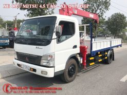Xe tải cẩu Mitsu tổng tải 4.6 tấn Đời 2006