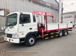 Xe tải Hyundai HD240 13 Tấn gắn cẩu Unic V345 (Mẫu mới Euro 4)