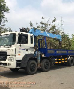 Bán xe cẩu Hyundai HD320 ga cơ gắn cẩu 10 tấn - Đời 2011