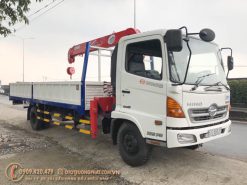 Xe cẩu HINO FC 8 tấn gắn cẩu Unic - Đời 2015