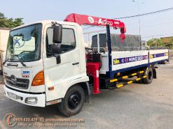 Bán xe cẩu Hino FC 5 Tấn gắn cẩu Unic - Đời 2016 Cực đẹp