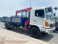 Bán xe cẩu Hino FG 8tấn gắn cẩu Unic 340 4 khúc - Đời 2008 giá rẻ