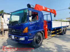 Xe cẩu Hino FM gắn cẩu Kanglim - Đời 2010 giá hữu nghị