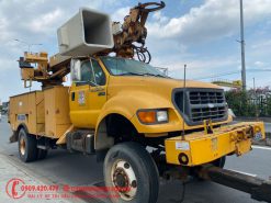 Bán xe khoan lỗ trồng trụ điện chuyên dùng Ford F750