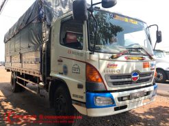 Xe tải thùng mui bạt Hino FG 8.3 tấn đời 2015 - xe đẹp