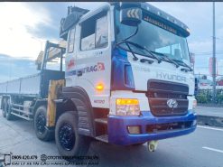 Xe cẩu Hyundai HD320 gắn cẩu Soosan 10 tấn 1015LS - Xe Đời 2009