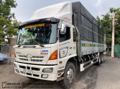 Bán xe tải thùng mui bạt Hino - Đời 2013