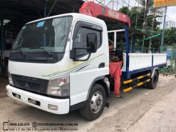 Xe tải Fuso Canter 3.5 Tấn gắn cẩu Unic V343 - Xe đời 2016 rất đẹp