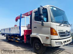 Xe cẩu Hino FC 4.8 Tấn gắn cẩu Unic V344 - Đời 2017 Cực đẹp