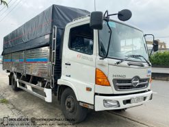 Xe tải Hino FC 5.95 tấn thùng mui bạt - Đời 2015 giá rẻ