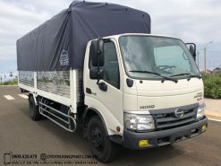 Xe tải Hino 3.5 Tấn XZU352L Thùng bạt dài 5.7m