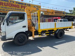 Xe cẩu Hino WU342L 3.45 Tấn gắn cẩu Unic 260 - Đời 2012