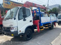 Xe cẩu Hino WU352L 2.5 Tấn gắn cẩu Unic 340 4 khúc - Xe Đời 2016