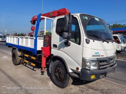 Xe tải Hino WU342 3.45 Tấn Gắn cẩu Unic V263 - Xe Đời 2015