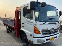 Xe cẩu Hino FC Đời 2010 Gắn cẩu 370-4 khúc (xe đẹp)