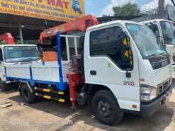 Xe tải ISUZU QKR 1.95 Tấn gắn cẩu Unic V293 - Đời 2019 xe đẹp