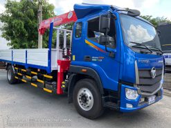 Xe tải cẩu Thaco Auman C160 7.85 Tấn gắn cẩu Unic URV555