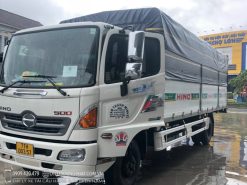 Xe tải thùng mui bạt Hino FC 6.5 Tấn - Đời 2021
