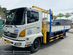 Xe tải Hino FC gắn cẩu 3 tấn Soosan 334 - Xe đời 2015