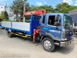 Bán xe cẩu Thaco HC750 Đời 2012 gắn cẩu Unic 360 5 khúc