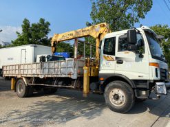 Xe cẩu Thaco Auman C160 gắn cẩu Soosan 735 - Xe đời 2017