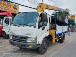 Xe cẩu Hino WU342L gắn cẩu Kato - Xe đời 2015 rất đẹp