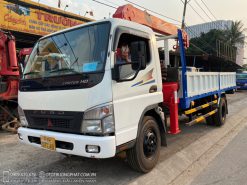 Xe cẩu Fuso gắn cẩu Unic 370 4 khúc - Đời 2015 xe đẹp