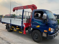Xe cẩu Hyundai Mighty 110S gắn cẩu Unic 374 - Xe đời 2018