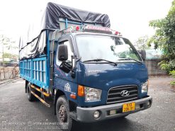 Xe tải thùng mui bạt Hyundai HD99 cain đầu gù - Đời 2017