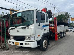 Xe Hyundai HD210 sx 2017 Gắn cẩu Palfinger PK15500 4 khúc - Hàng Hiếm