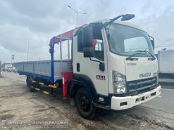 Bán xe cẩu isuzu FRR650 4.99 tấn gắn cẩu URV344 - ĐK 2019