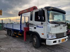 Xe cẩu Hyundai HD210 cẩu Unic 5 tấn 4 khúc - Xe đời 2014