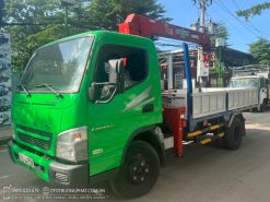 Xe cẩu Fuso Canter 6.5 gắn Unic A333 3 khúc - Đời 2019