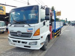 Xe tải Hino FC gắn cẩu Unic 3 Tấn 3 khúc - Xe Đời 2016 đẹp