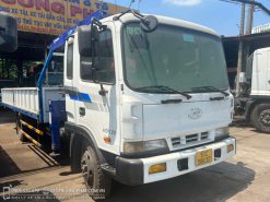Xe cẩu Hyundai HD120 gắn cẩu Tadano ZT550 - Xe đời 2011